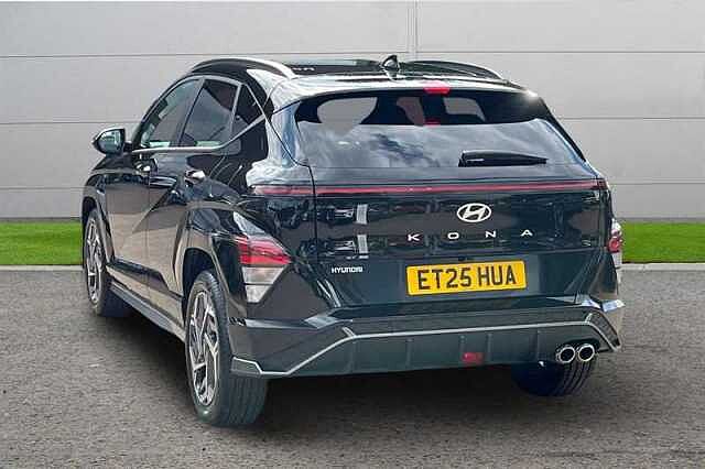 Hyundai KONA 1.6T 138 N LINE 5DR Abyss black