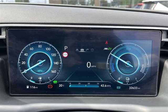 Hyundai TUCSON 1.6 TGDI HYBRID 230 ULTIMATE 5DR 2WD AUTO TEAL BLUE