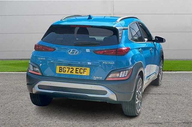 Hyundai KONA 1.6 GDI HYBRID PREMIUM 5DR DCT DIVE BLUE