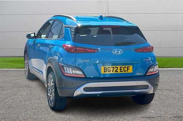 Hyundai KONA 1.6 GDI HYBRID PREMIUM 5DR DCT DIVE BLUE