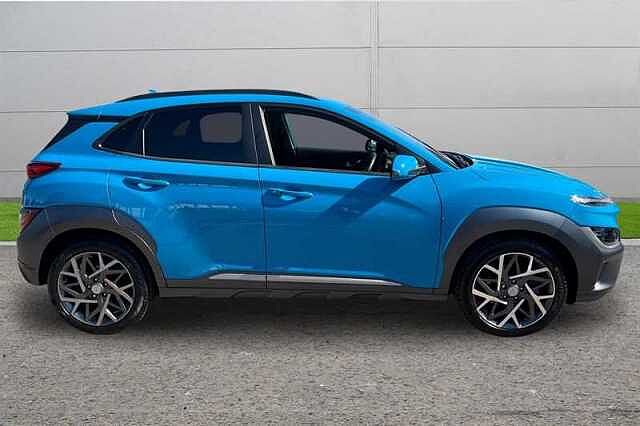 Hyundai KONA 1.6 GDI HYBRID PREMIUM 5DR DCT DIVE BLUE
