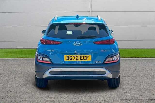 Hyundai KONA 1.6 GDI HYBRID PREMIUM 5DR DCT DIVE BLUE
