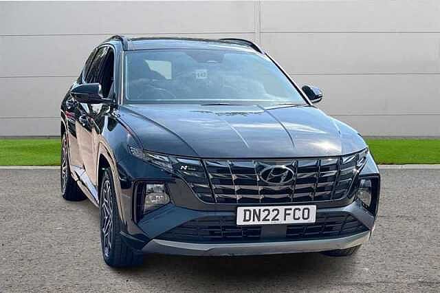 Hyundai TUCSON 1.6 TGDI HYBRID 230 N LINE S 5DR 2WD AUTO PHANTOM BLACK