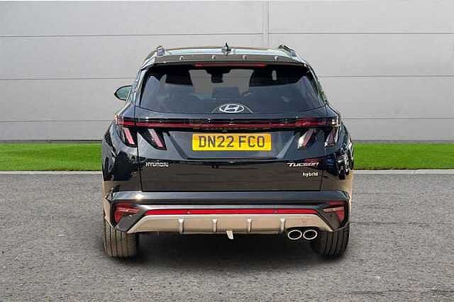 Hyundai TUCSON 1.6 TGDI HYBRID 230 N LINE S 5DR 2WD AUTO PHANTOM BLACK