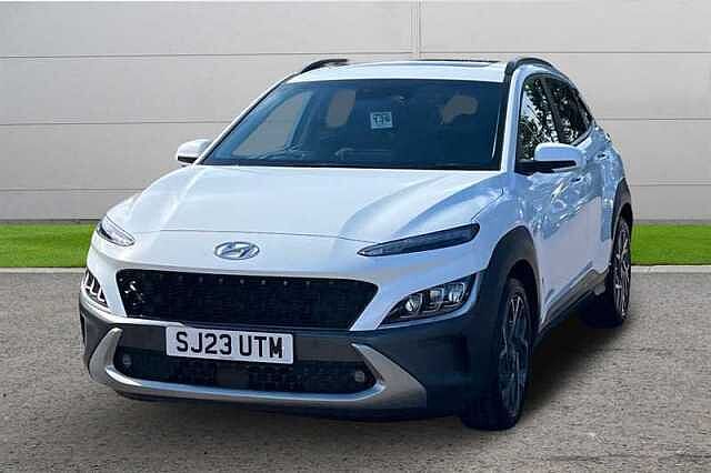 Hyundai KONA 1.6 GDI HYBRID ULTIMATE 5DR DCT ATLAS WHITE