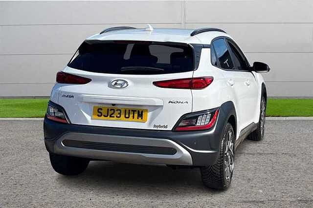 Hyundai KONA 1.6 GDI HYBRID ULTIMATE 5DR DCT ATLAS WHITE