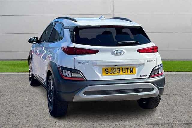 Hyundai KONA 1.6 GDI HYBRID ULTIMATE 5DR DCT ATLAS WHITE