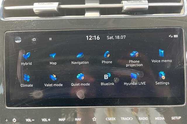 Hyundai TUCSON 1.6 TGDI HYBRID 230 PREMIUM 5DR 2WD AUTO PHANTOM BLACK