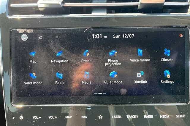 Hyundai TUCSON 1.6 TGDI SE CONNECT 5DR 2WD TEAL BLUE
