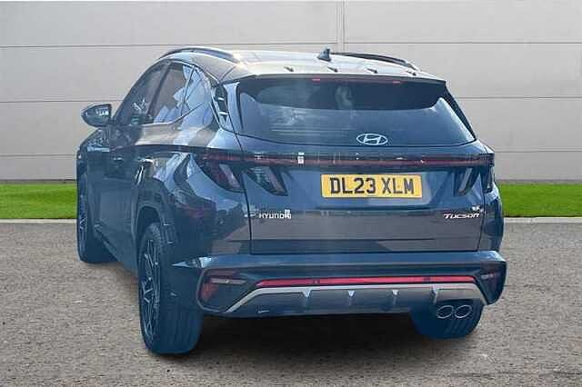 Hyundai TUCSON 1.6 TGDI 48V MHD N LINE S 5DR 2WD DCT DARK KNIGHT GREY