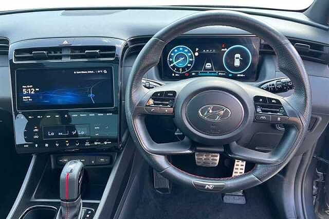 Hyundai TUCSON 1.6 TGDI 48V MHD N LINE S 5DR 2WD DCT DARK KNIGHT GREY