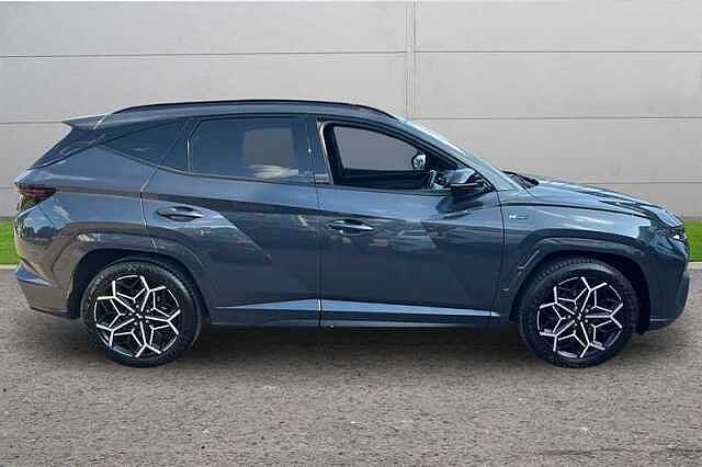 Hyundai TUCSON 1.6 TGDI 48V MHD N LINE S 5DR 2WD DCT DARK KNIGHT GREY