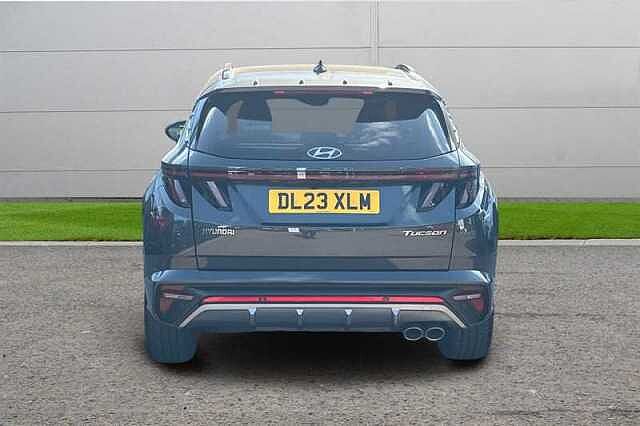 Hyundai TUCSON 1.6 TGDI 48V MHD N LINE S 5DR 2WD DCT DARK KNIGHT GREY