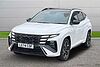 Hyundai TUCSON 1.6T HYBRID N LINE S 5DR 4WD AUTO White