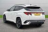 Hyundai TUCSON 1.6T HYBRID N LINE 5DR AUTO SERENITY WHITE