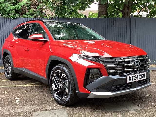 Hyundai TUCSON 1.6T Ultimate 5dr Engine Red