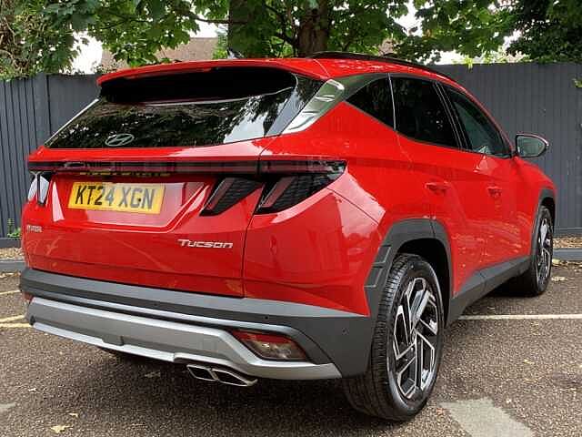 Hyundai TUCSON 1.6T Ultimate 5dr Engine Red
