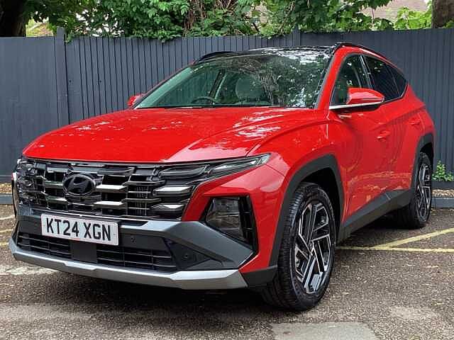 Hyundai TUCSON 1.6T Ultimate 5dr Engine Red