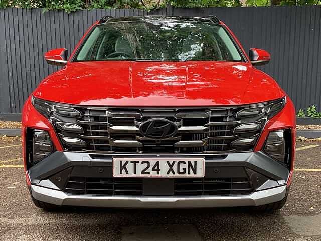 Hyundai TUCSON 1.6T Ultimate 5dr Engine Red