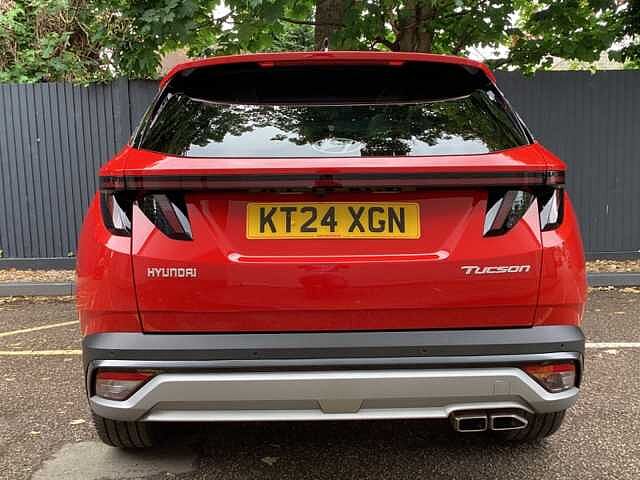 Hyundai TUCSON 1.6T Ultimate 5dr Engine Red