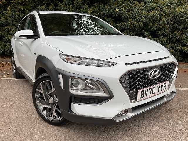 Hyundai KONA 1.6 GDi Hybrid Premium 5dr DCT White