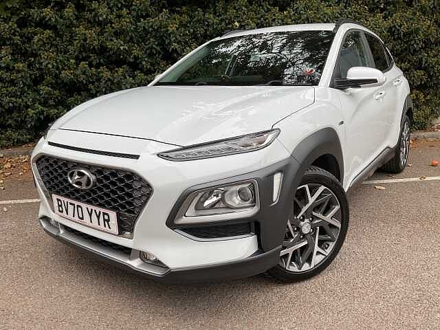 Hyundai KONA 1.6 GDi Hybrid Premium 5dr DCT White