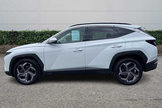 Hyundai TUCSON 1.6 TGDi Hybrid 230 Premium 5dr 2WD Auto Serenity White