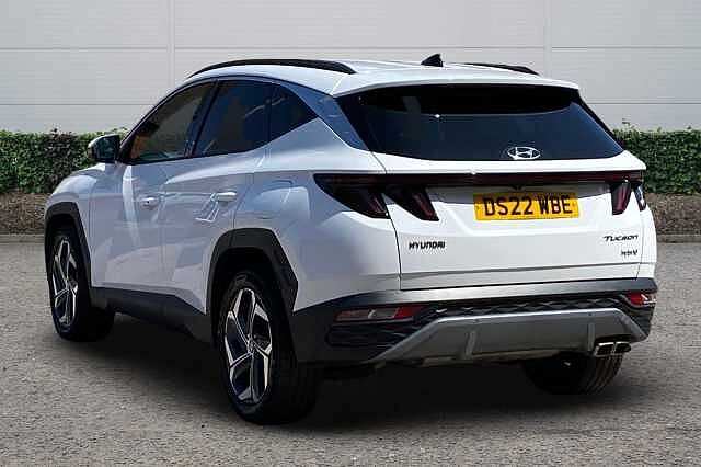 Hyundai TUCSON 1.6 TGDi Hybrid 230 Premium 5dr 2WD Auto Atlas White