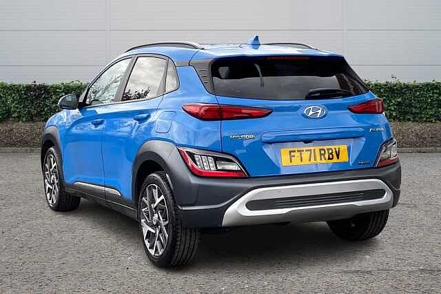 Hyundai KONA 1.6 GDi Hybrid Premium 5dr DCT Surfy Blue