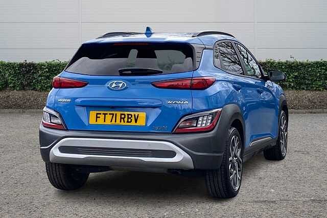 Hyundai KONA 1.6 GDi Hybrid Premium 5dr DCT Surfy Blue