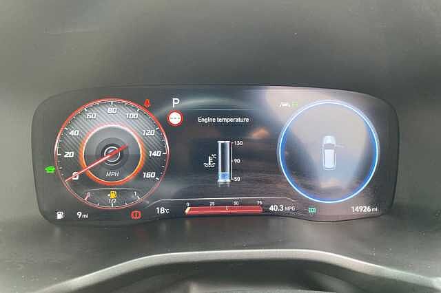 Hyundai SANTA FE 1.6 TGDi Hybrid Ultimate 5dr 4WD Auto Magnetic Force Grey