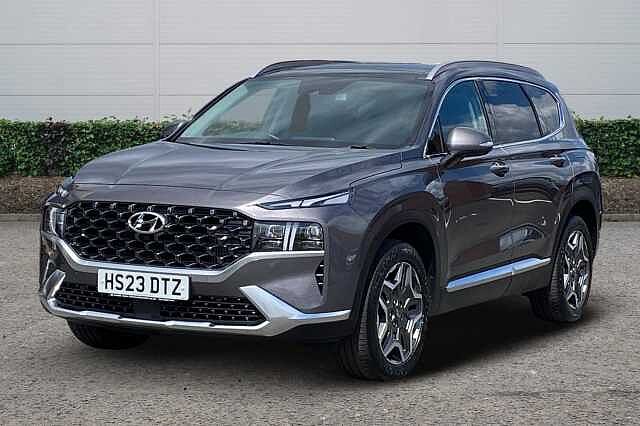 Hyundai SANTA FE 1.6 TGDi Hybrid Ultimate 5dr 4WD Auto Magnetic Force Grey