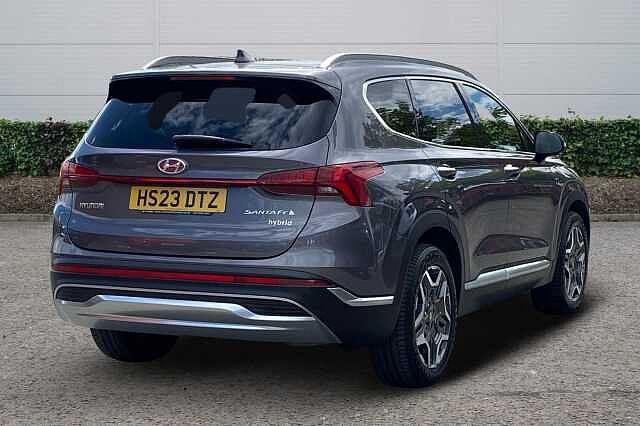 Hyundai SANTA FE 1.6 TGDi Hybrid Ultimate 5dr 4WD Auto Magnetic Force Grey