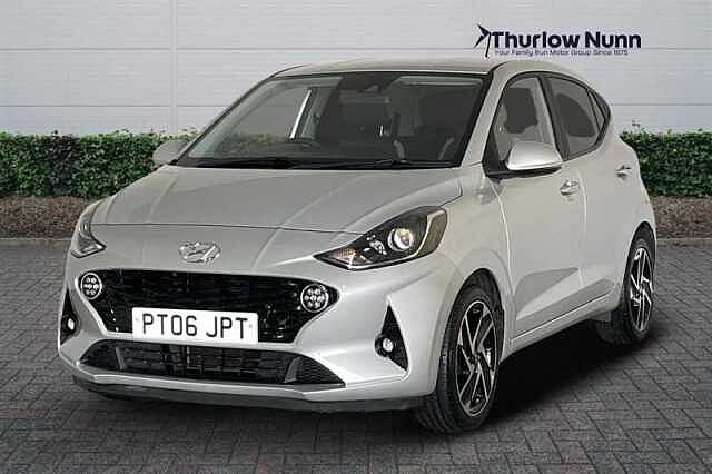Hyundai I10 1.0 Premium Hatchback 5dr Petrol Manual Euro 6 (s/s) (67 ps) Silver