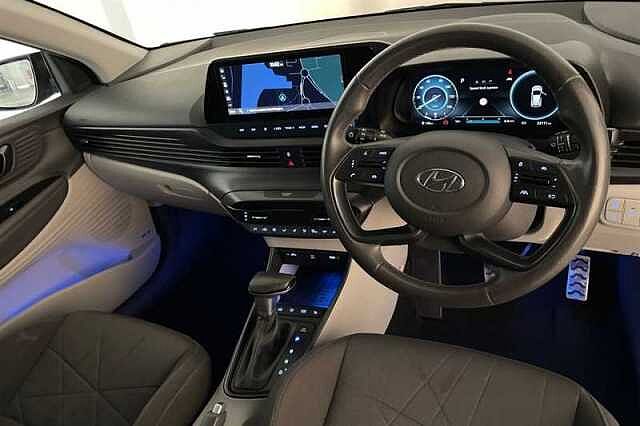 Hyundai BAYON 1.0 T-GDi MHEV Ultimate SUV 5dr Petrol Hybrid DCT Euro 6 (s/s) (100 ps) Blue
