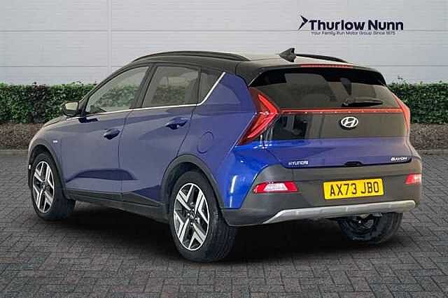 Hyundai BAYON 1.0 T-GDi MHEV Ultimate SUV 5dr Petrol Hybrid DCT Euro 6 (s/s) (100 ps) Blue