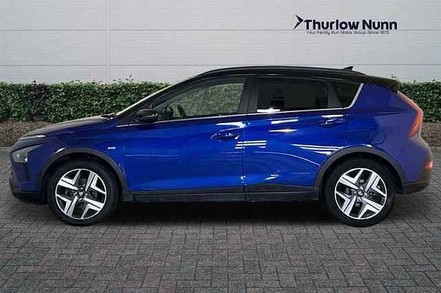 Hyundai BAYON 1.0 T-GDi MHEV Ultimate SUV 5dr Petrol Hybrid DCT Euro 6 (s/s) (100 ps) Blue