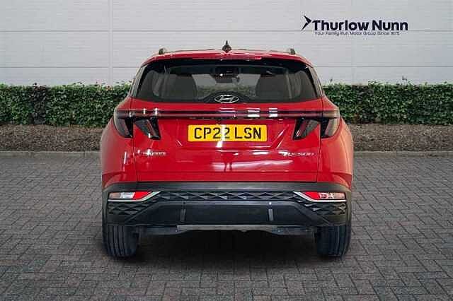 Hyundai TUCSON 1.6 T-GDi SE Connect SUV 5dr Petrol Manual Euro 6 (s/s) (150 ps) Red