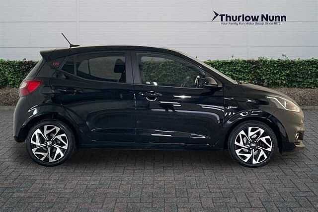 Hyundai I10 1.0 T-GDi N Line Hatchback 5dr Petrol Manual Euro 6 (s/s) (100 ps) Black