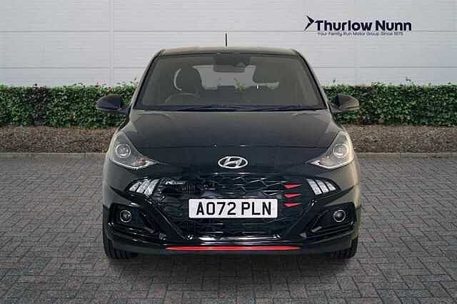 Hyundai I10 1.0 T-GDi N Line Hatchback 5dr Petrol Manual Euro 6 (s/s) (100 ps) Black