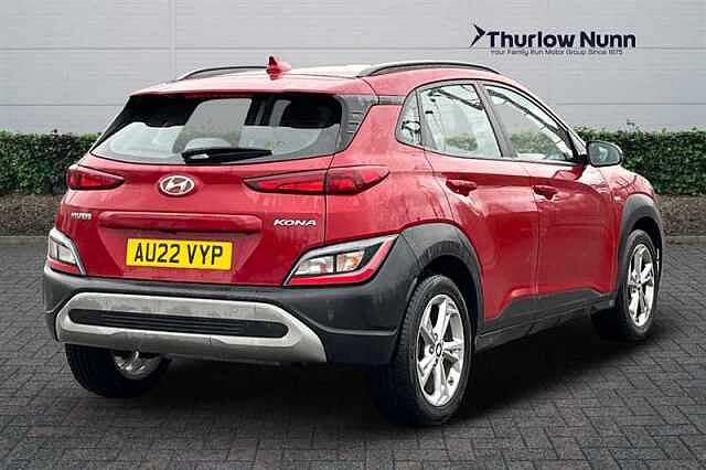 Hyundai KONA 1.0 T-GDi MHEV SE Connect SUV 5dr Petrol Hybrid Manual Euro 6 (s/s) (120 ps) Red