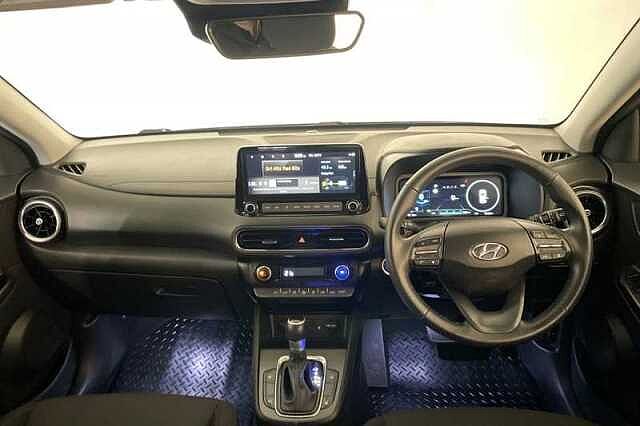 Hyundai KONA 1.6 h-GDi Premium SUV 5dr Petrol Hybrid DCT Euro 6 (s/s) (141 ps) Black