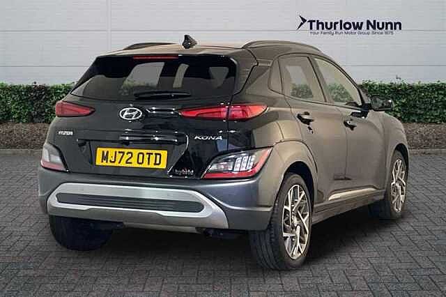 Hyundai KONA 1.6 h-GDi Premium SUV 5dr Petrol Hybrid DCT Euro 6 (s/s) (141 ps) Black