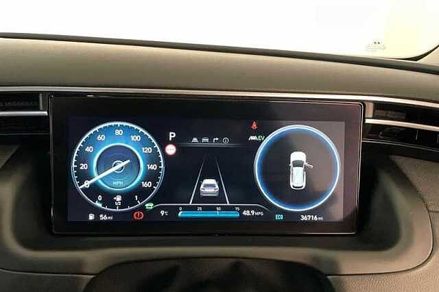 Hyundai TUCSON 1.6 h T-GDi SE Connect SUV 5dr Petrol Hybrid Auto Euro 6 (s/s) (230 ps) White