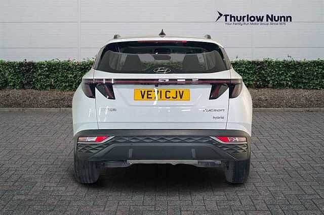 Hyundai TUCSON 1.6 h T-GDi SE Connect SUV 5dr Petrol Hybrid Auto Euro 6 (s/s) (230 ps) White