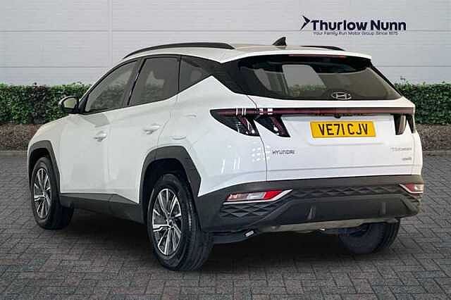 Hyundai TUCSON 1.6 h T-GDi SE Connect SUV 5dr Petrol Hybrid Auto Euro 6 (s/s) (230 ps) White