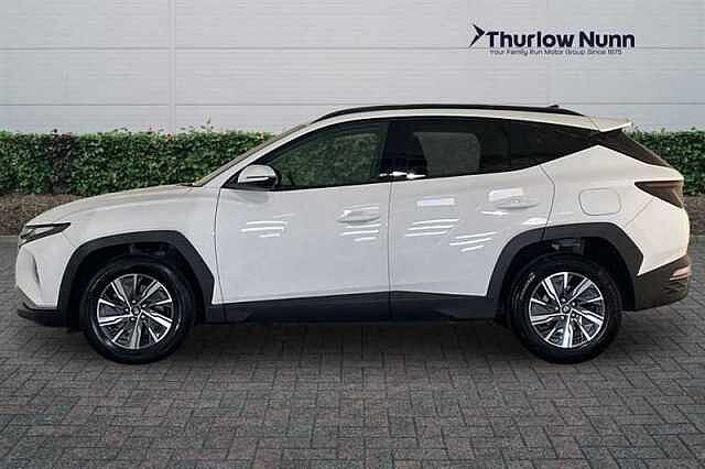 Hyundai TUCSON 1.6 h T-GDi SE Connect SUV 5dr Petrol Hybrid Auto Euro 6 (s/s) (230 ps) White