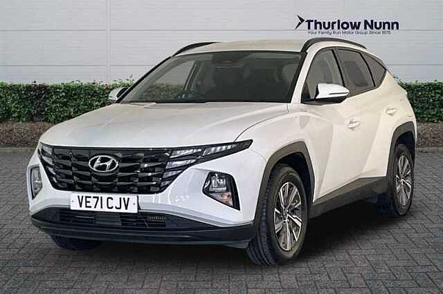 Hyundai TUCSON 1.6 h T-GDi SE Connect SUV 5dr Petrol Hybrid Auto Euro 6 (s/s) (230 ps) White