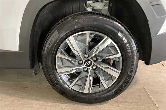 Hyundai TUCSON 1.6 h T-GDi SE Connect SUV 5dr Petrol Hybrid Auto Euro 6 (s/s) (230 ps) White