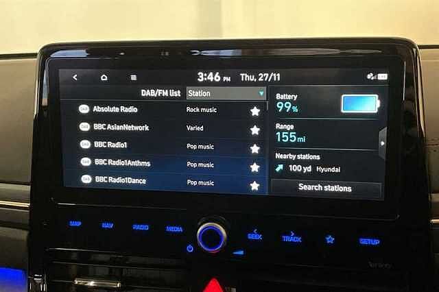 Hyundai IONIQ 38.3kWh Premium Hatchback 5dr Electric Auto (136 ps) Blue